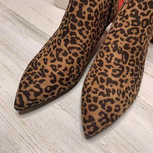 Circus By Sam Edelman Womens Kirby Cheetah Print Booties Brown Size 5 M main image 1